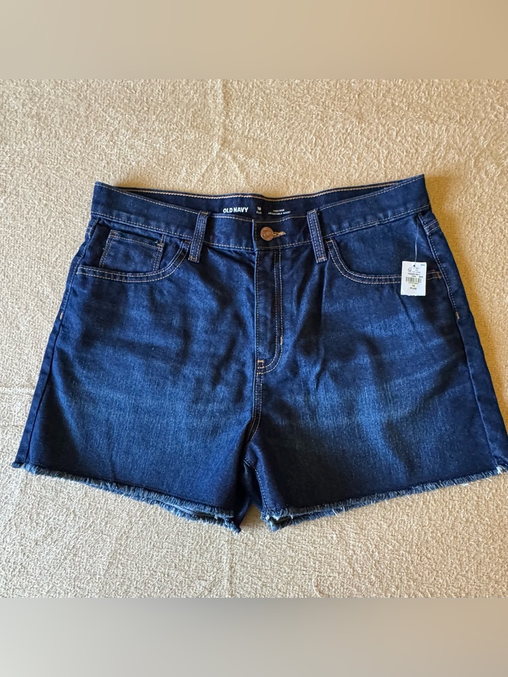 Old Navy Dark Blue Denim Cutoff Shorts